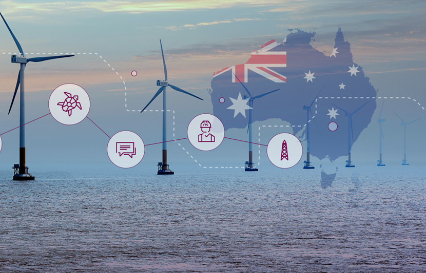 RPS offshore wind partnerships supporting Star of the South wind farm in Australia.