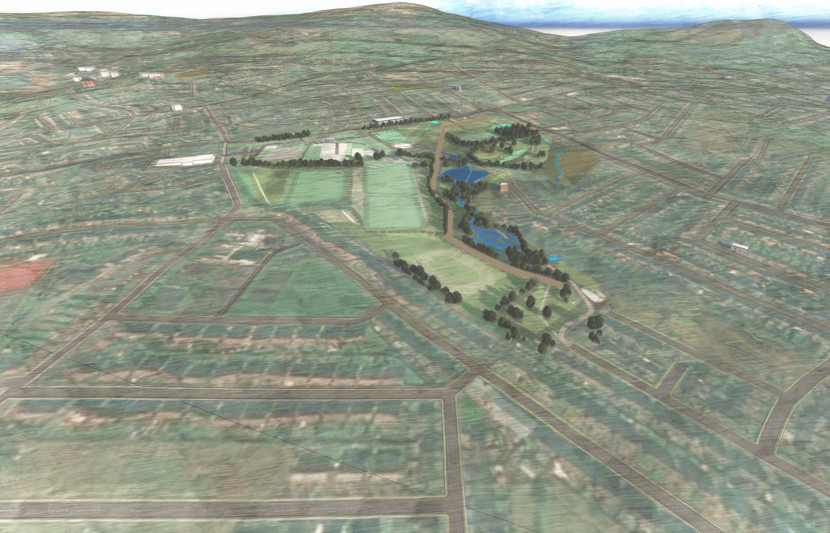 Visualisation of the Strategic Drainage Infrastructure in the Greater Belfast area