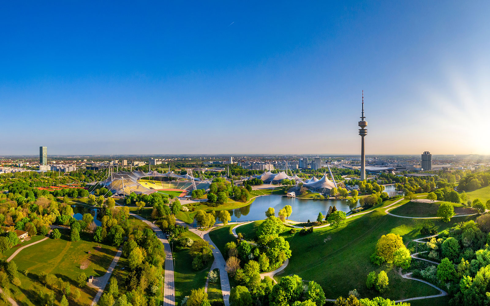 Munich Olympiapark in Germany