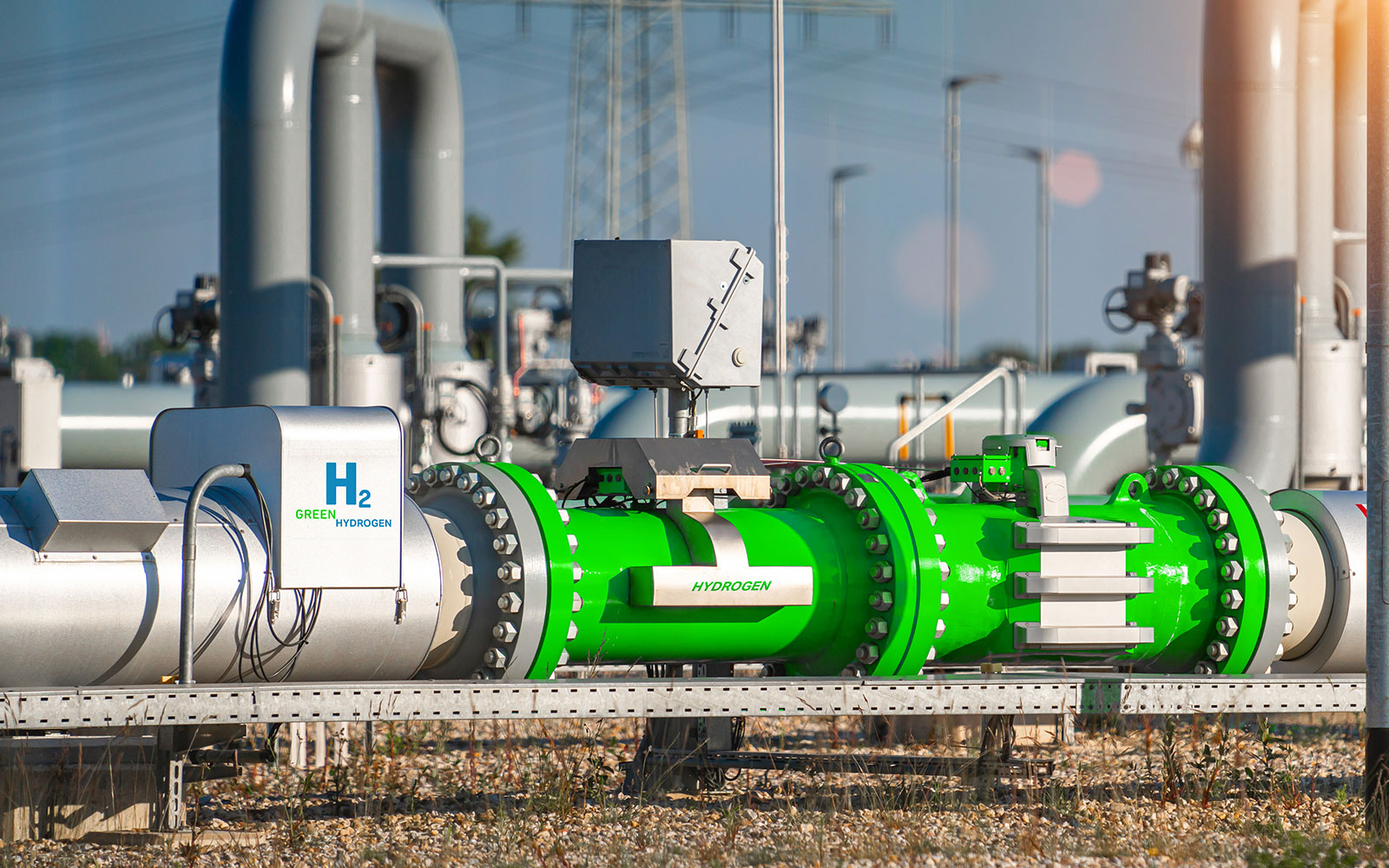 green hydrogen energy production pipeline