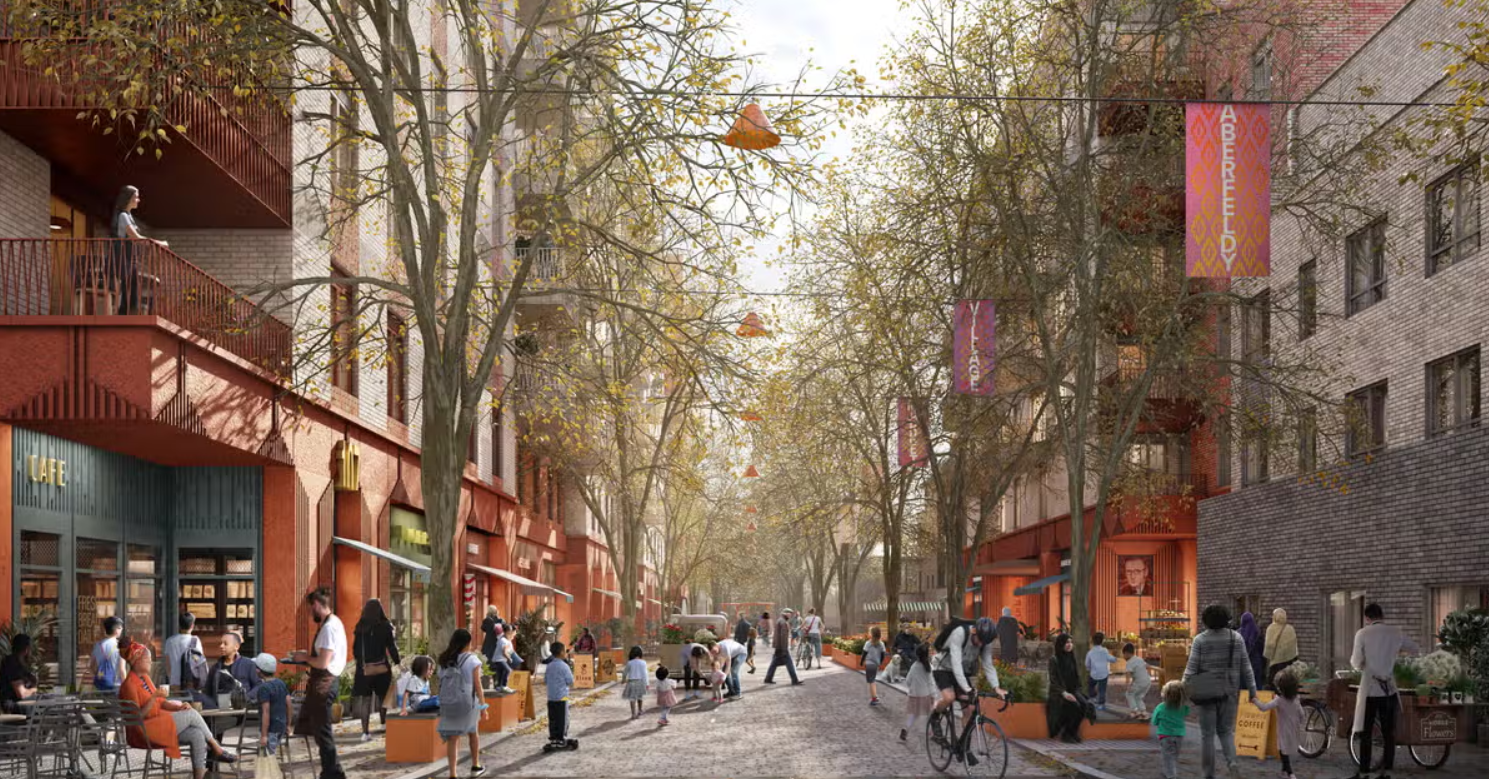 Aberfeldy Village CGI