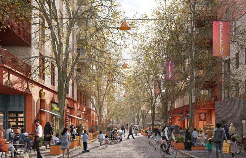 Aberfeldy Village CGI