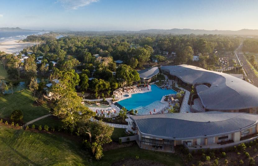 Elements of Byron resort