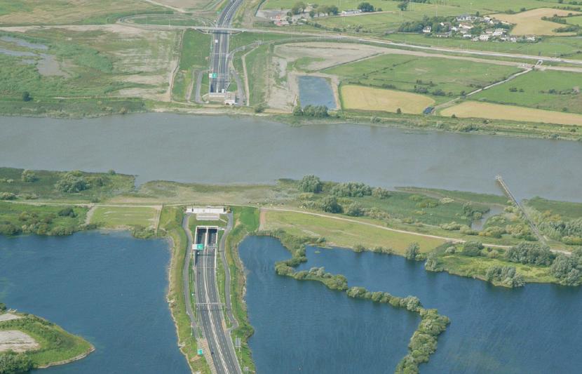 Aerial photo of Limerick Tunnel