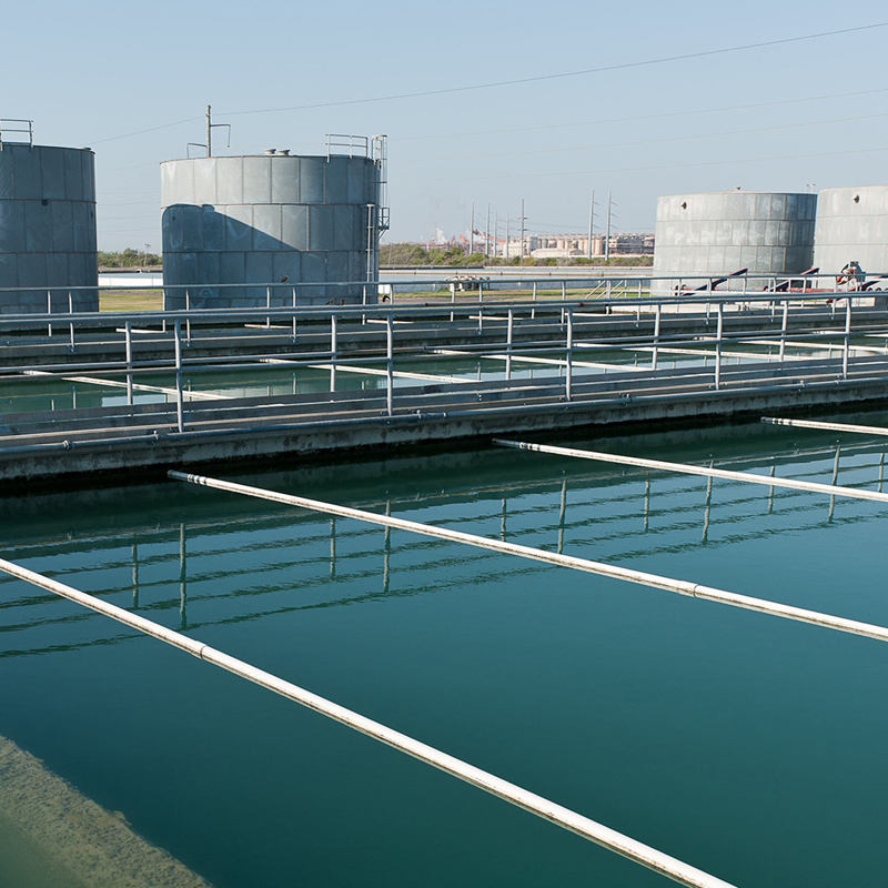 Water treatment plant. Water management