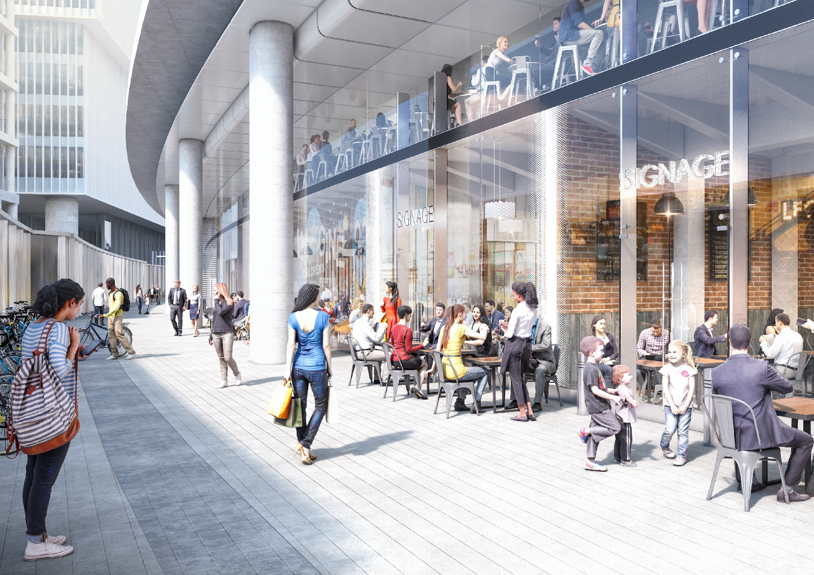 WATERLOO INTERNATIONAL TERMINAL, LONDON - RPS was appointed as Cost Manager for the redevelopment of the former Waterloo International Terminal, where developer LCR is creating Waterloo.