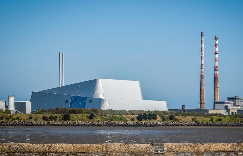 An image of the Dublin Waste to Energy scheme