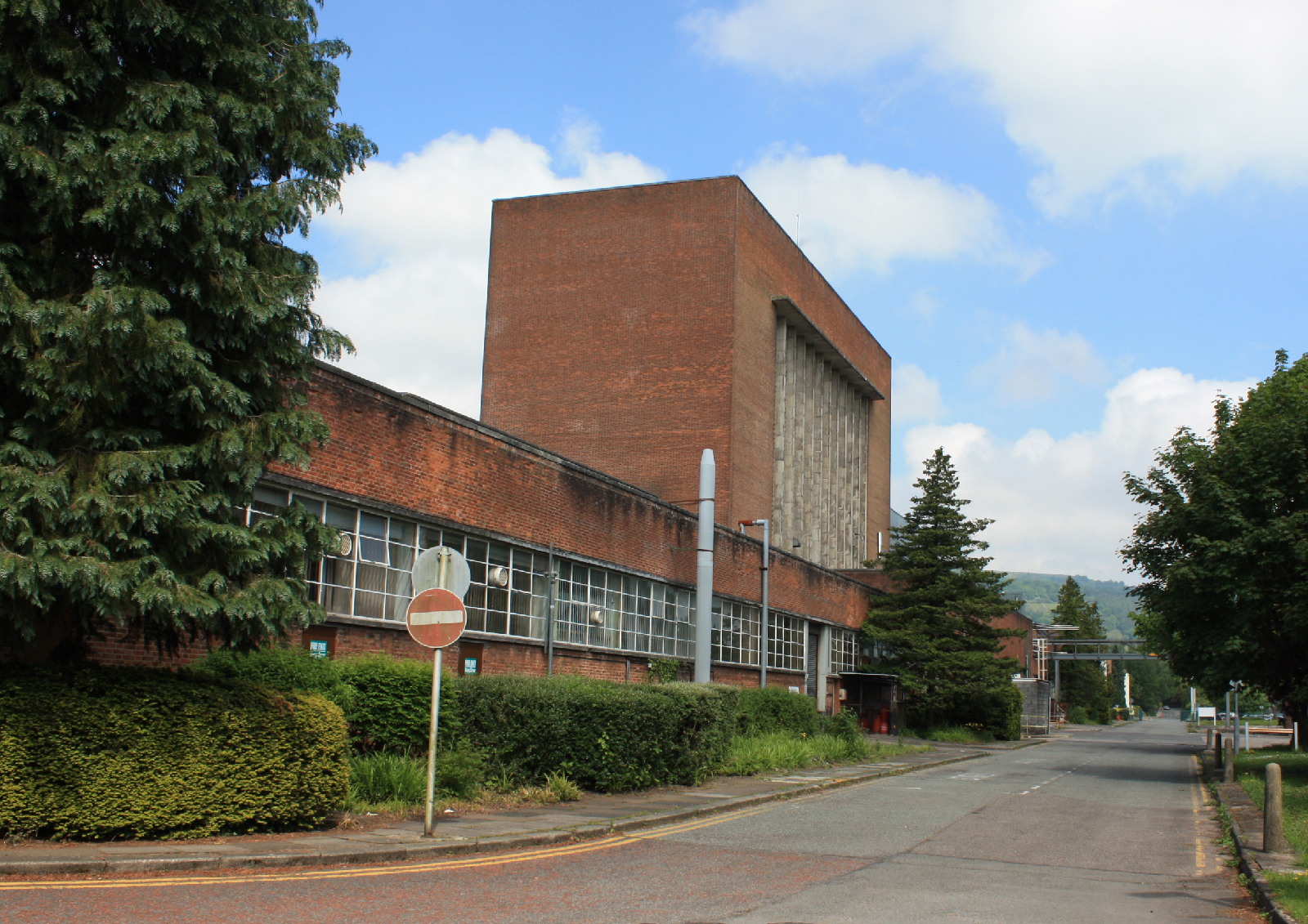 Derelict Grade II listed building. 