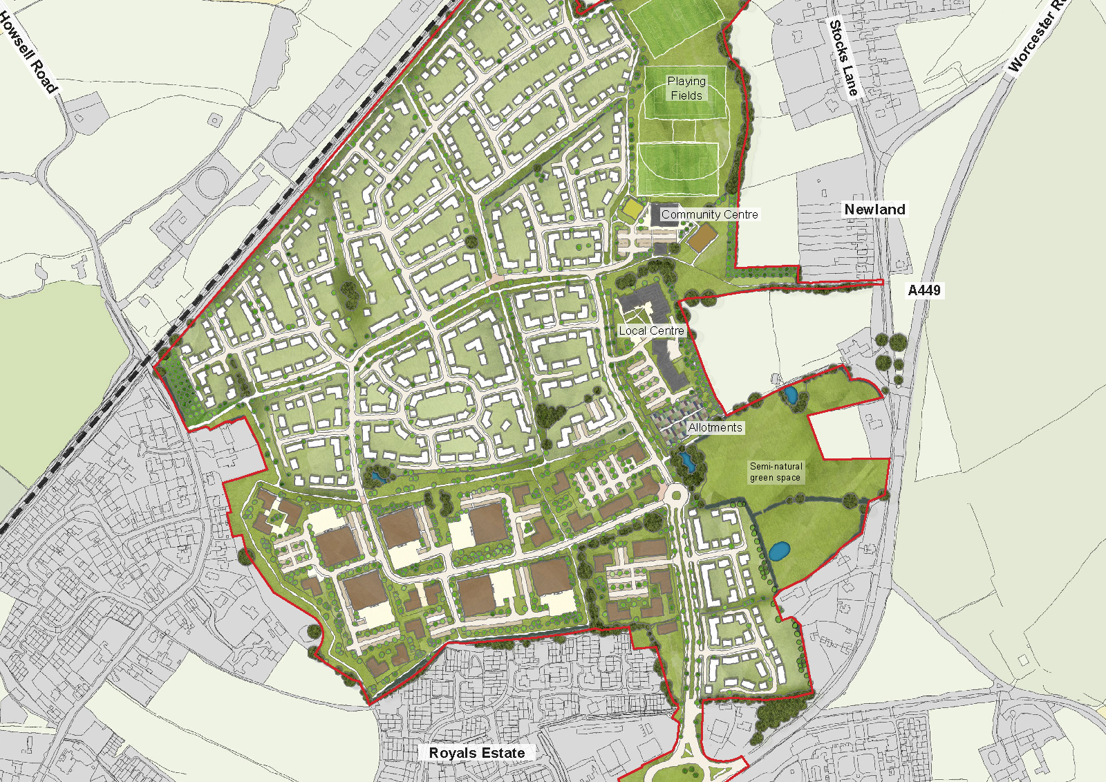 PLANNING PERMISSION SECURED FOR A MIXED-USE DEVELOPMENT IN LOWER HOWSELL, MALVERN