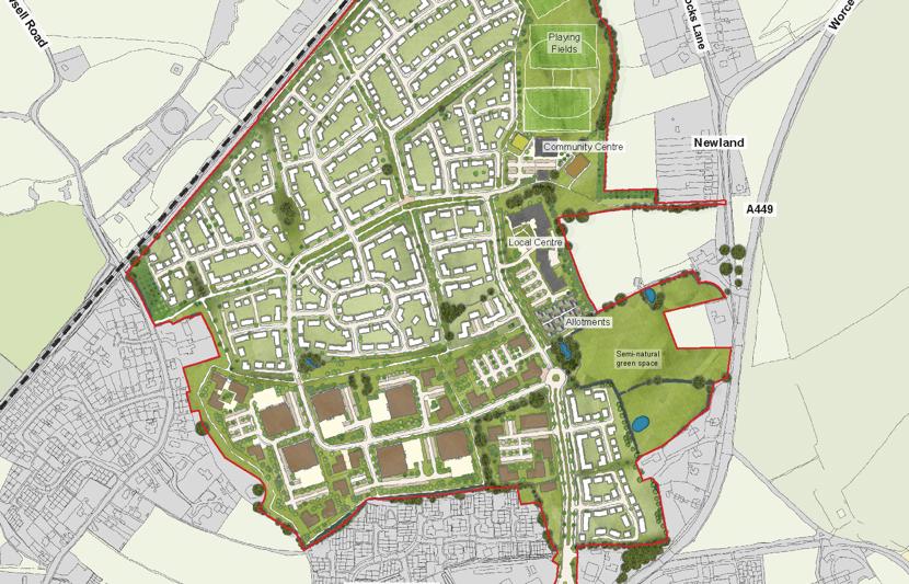 PLANNING PERMISSION SECURED FOR A MIXED-USE DEVELOPMENT IN LOWER HOWSELL, MALVERN