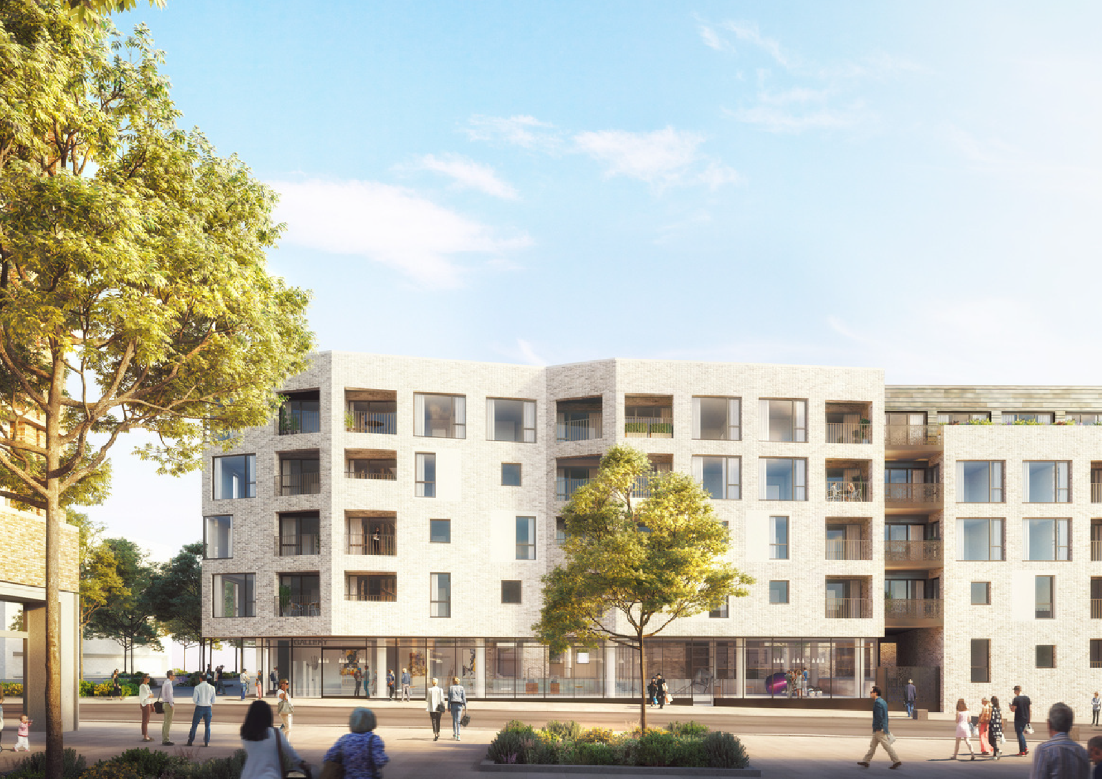 CGI of new residential units in Cambridge 