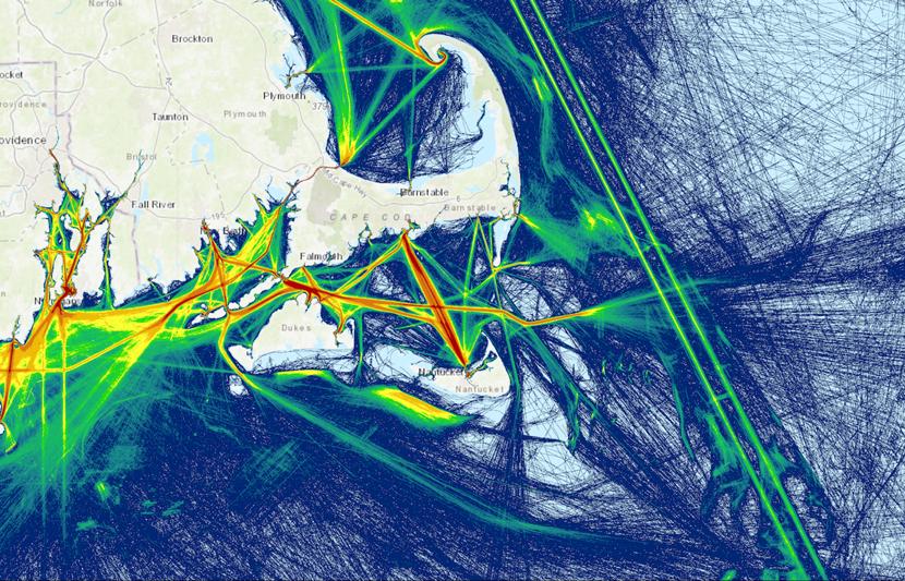 Computer generated model of real time systems map created by software
