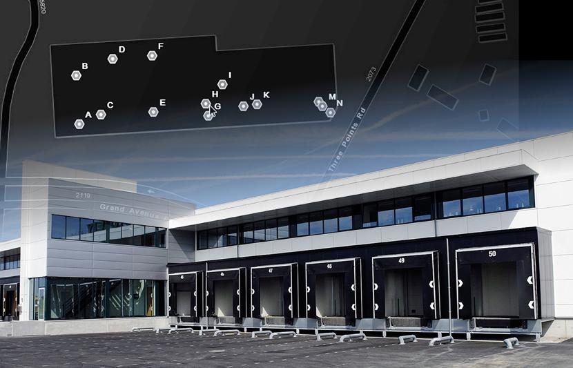 A view of a property with plan overlayed