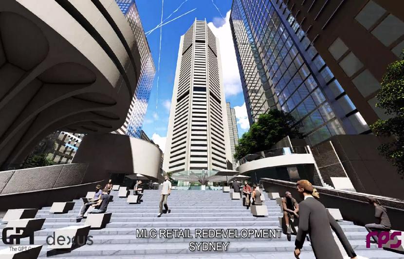 MLC retail development, Sydney