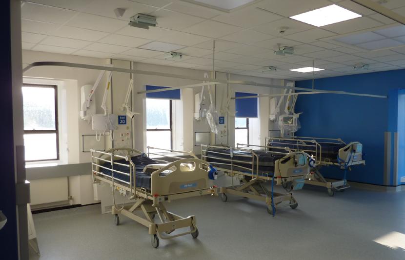 New refurbished wards with multi-bed facilities and an en-suite