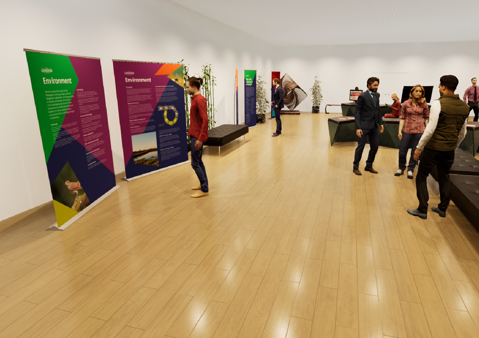 Image showing the virtual consultation room developed for the London Resort project