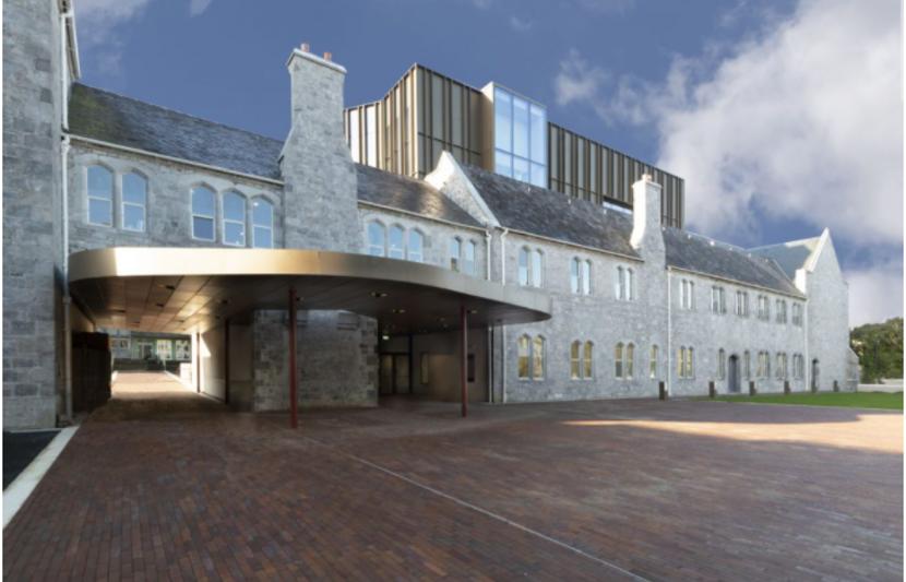 Exterior of the UCC Student Hub