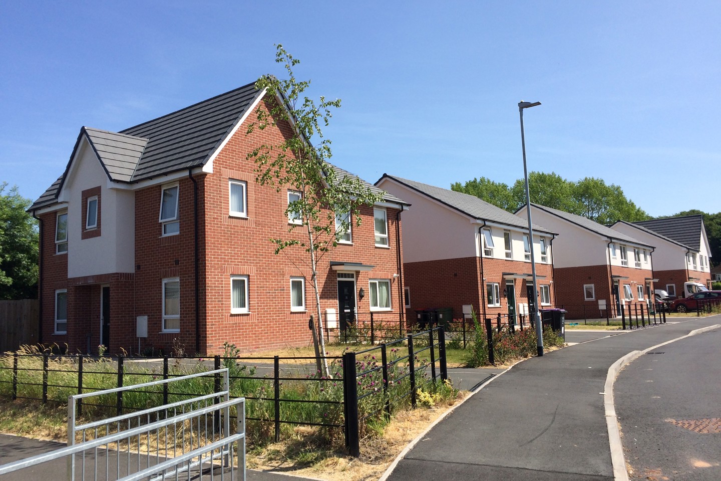 Affordable housing in Wrockwardine Wood, Telford