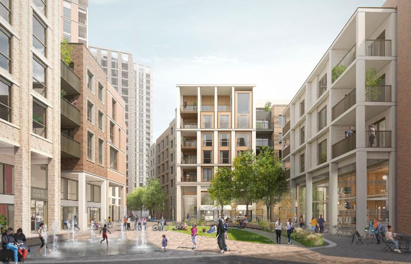 Residential regeneration scheme in Woolwich Exchange