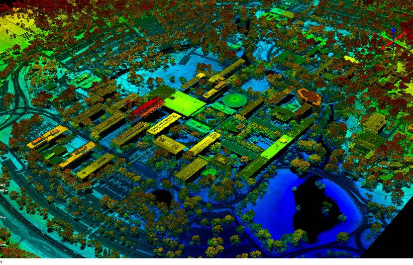 Lidar capture from Greater Melbourne