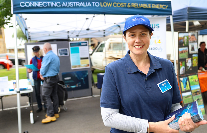 RPS community and consumer engagement director at Marinus Link community engagement session.