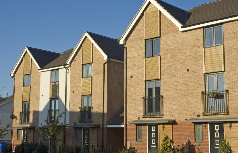 Suburban Build to Rent homes.