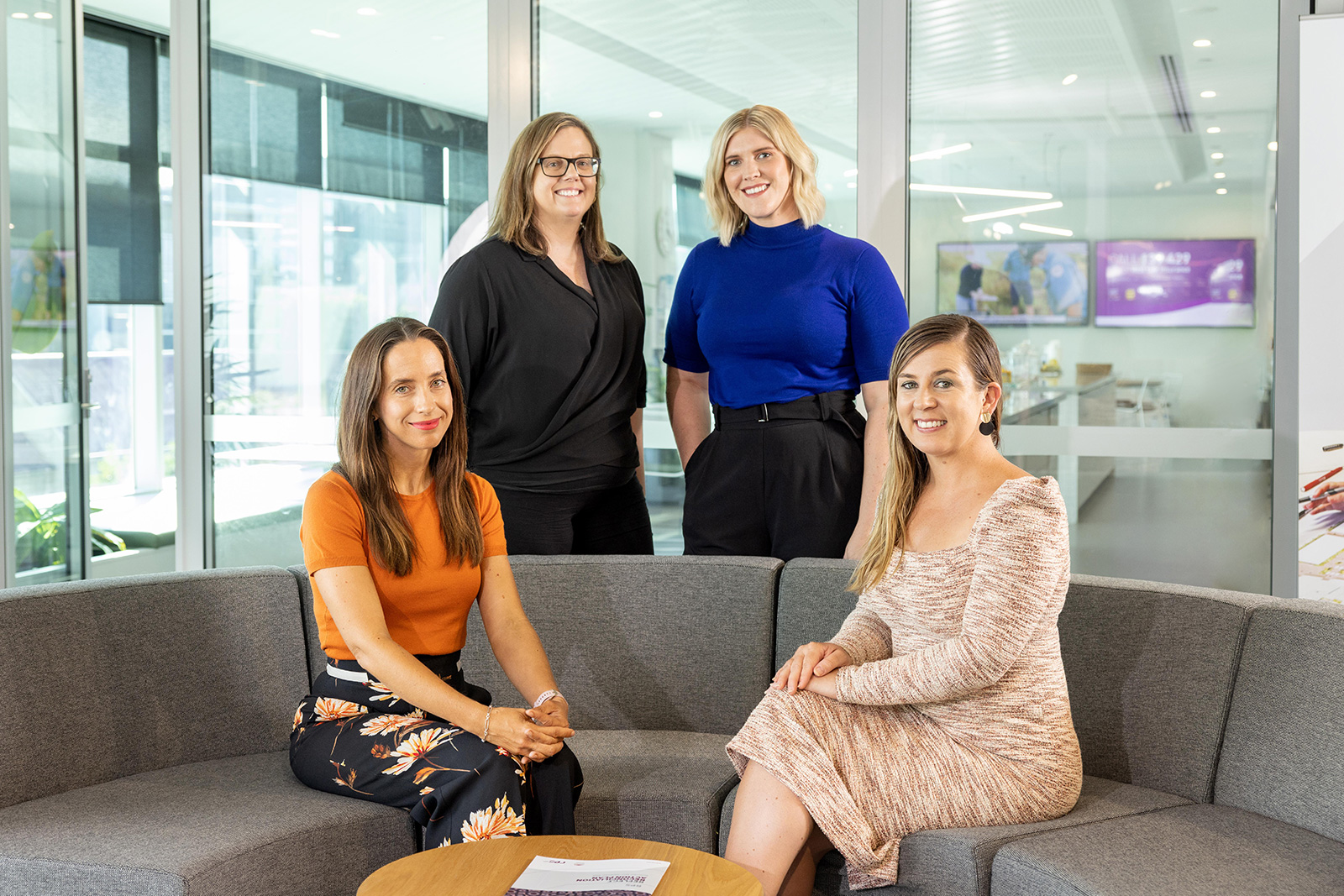 RPS Communications and Engagement team members: Trudie Parsons, Shaylee Cowan, Lindsey Wowor and Sheridan Ward