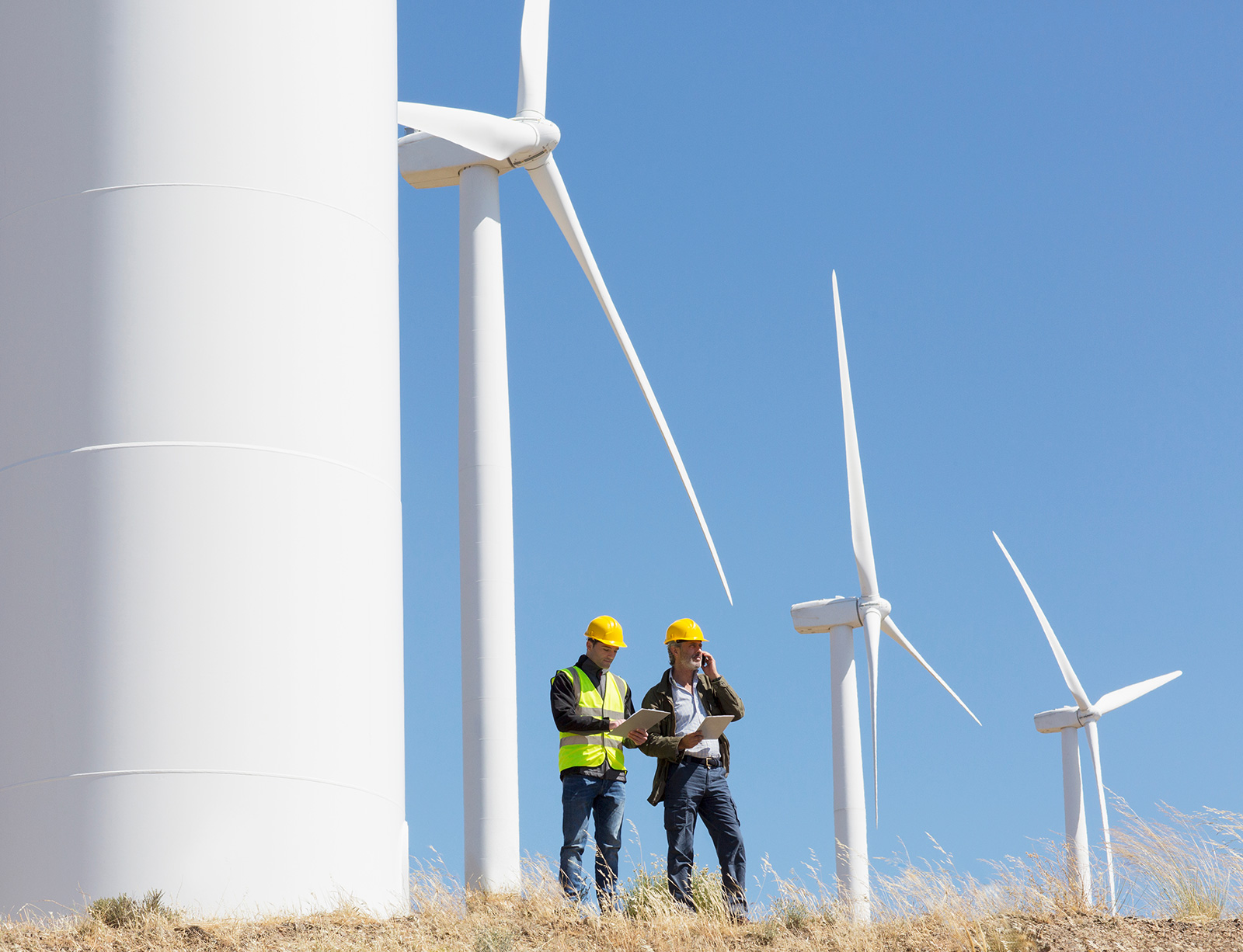 Project Team Site Visit Wind Farm