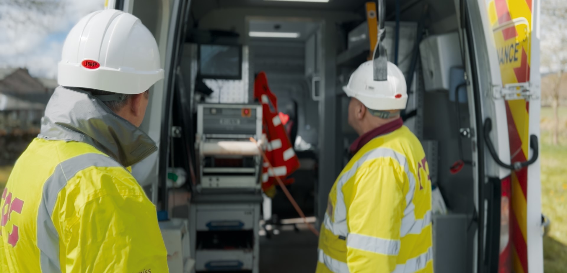 Infiltration Reduction - Inside Truck Shot