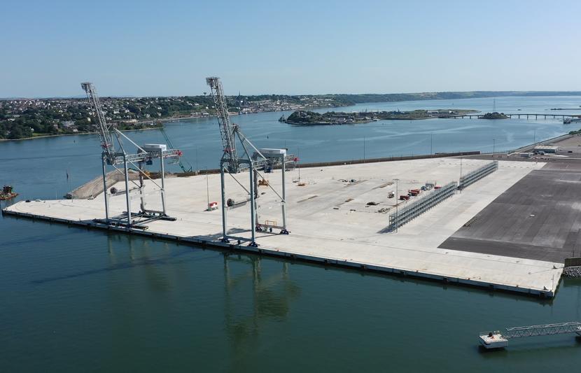 A new container terminal in Ringaskiddy