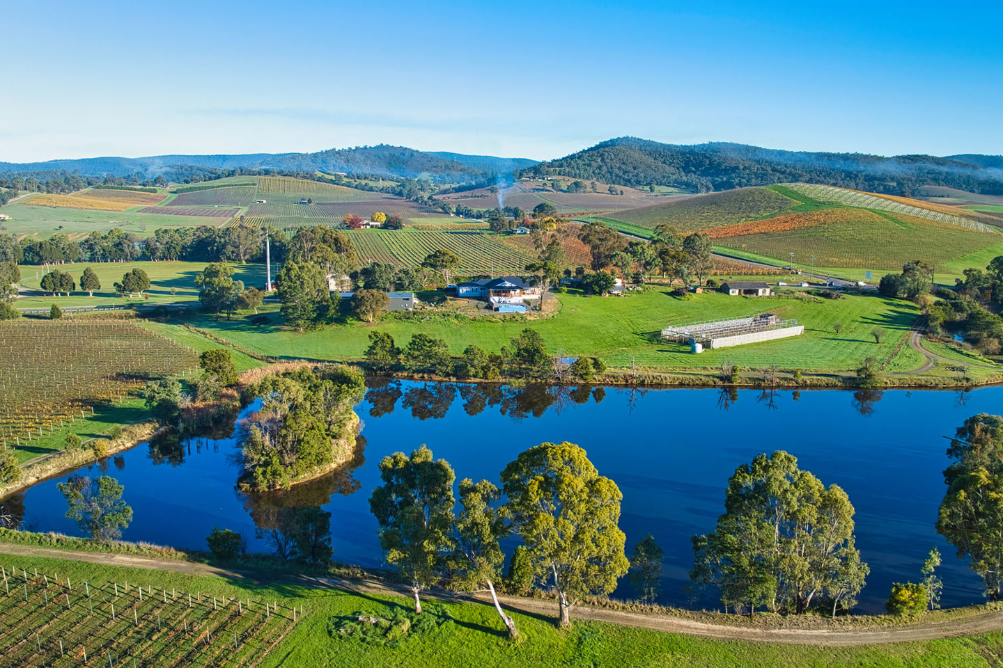 View of an Australian water catchment