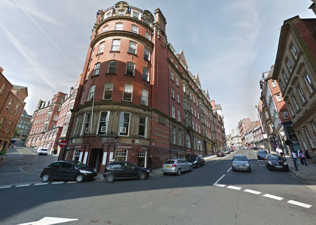 A listed office block in Newcastle, designed to a Free Baroque style