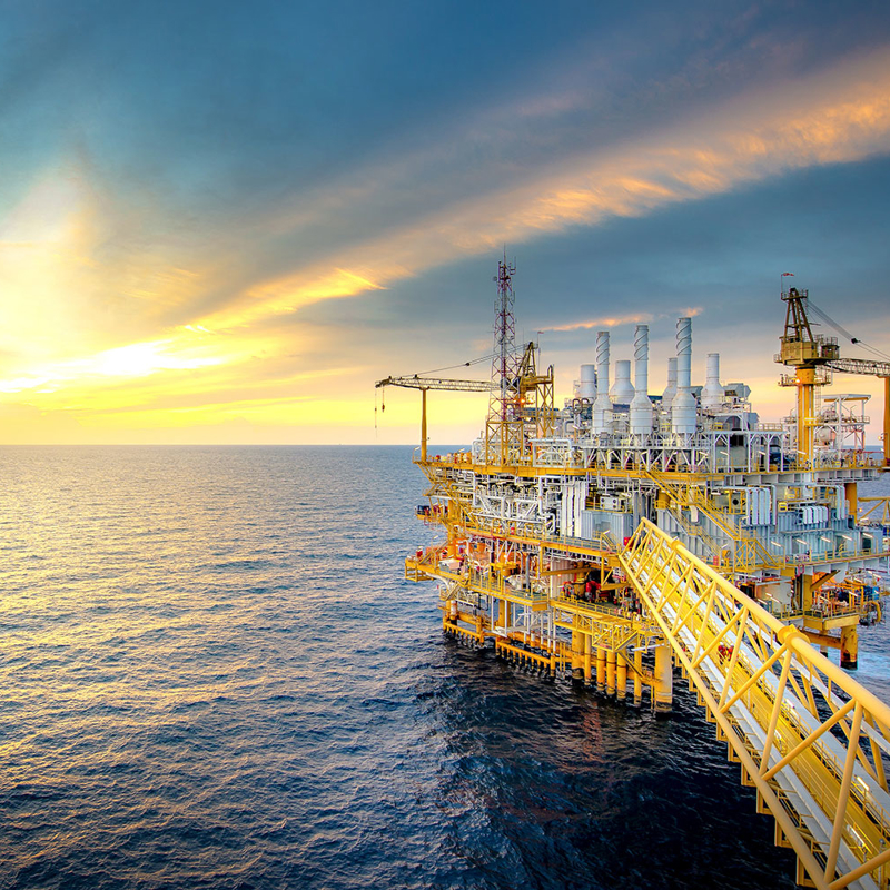 Oil Gas Platform
