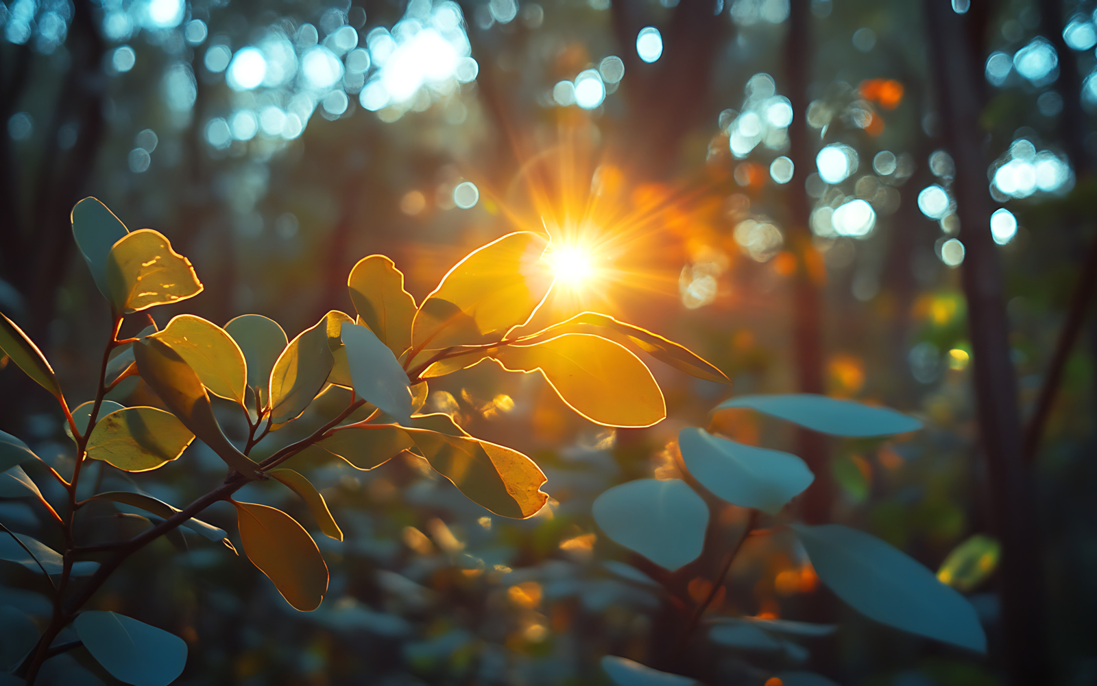 Close-up of Australian bush 