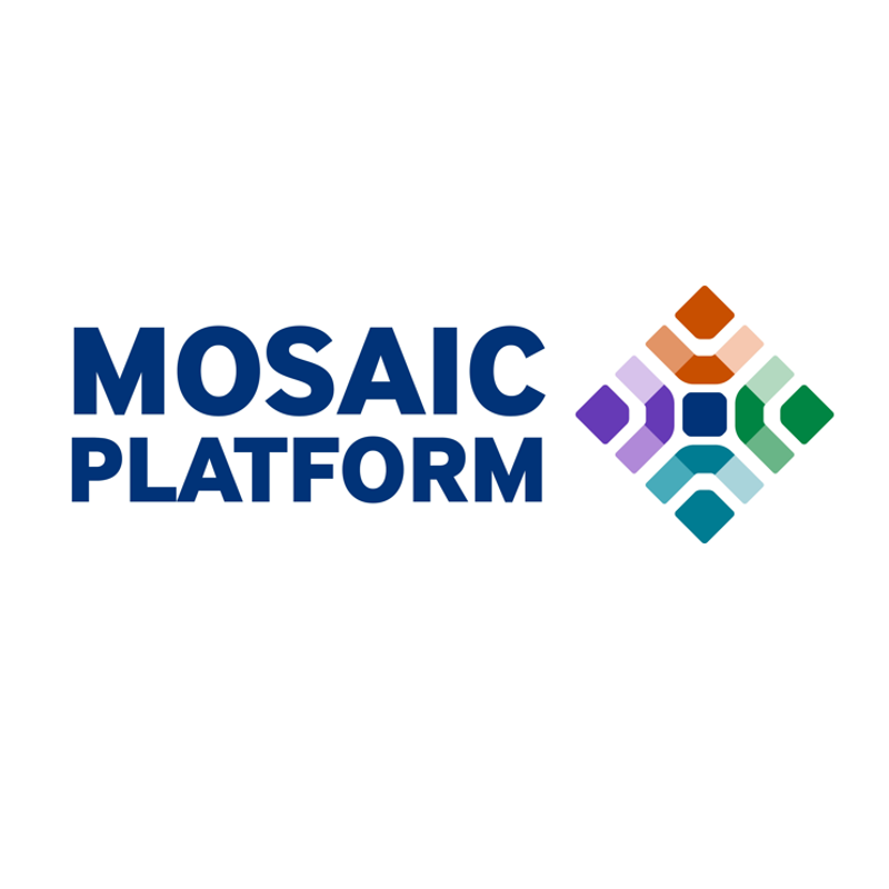 Mosaic Platform Logo With White Space