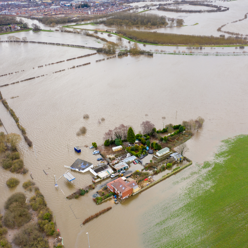 Development And Flood Image