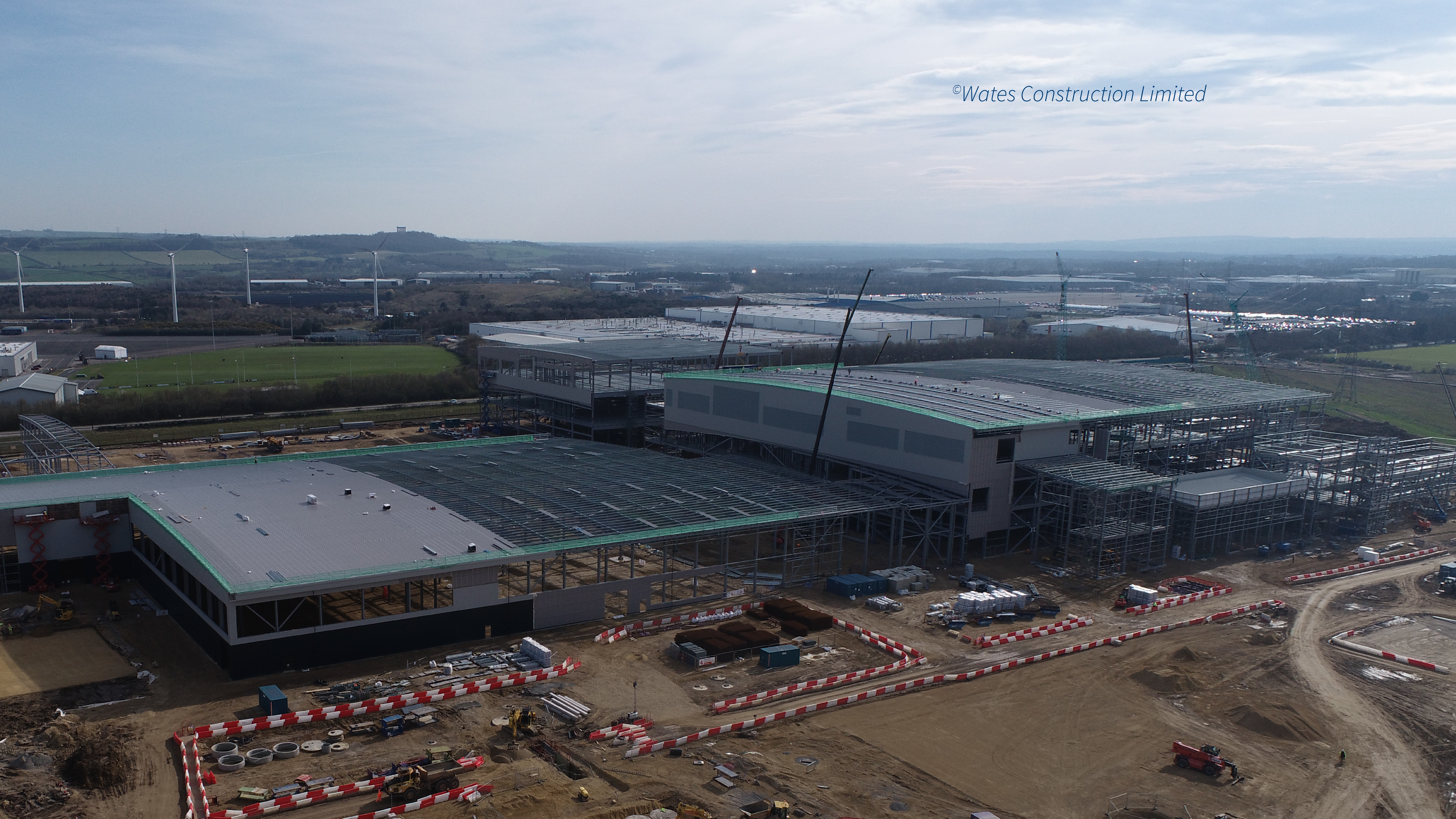 Wates Construction Ltd Copyright Image AESC Sunderland Gigafactory