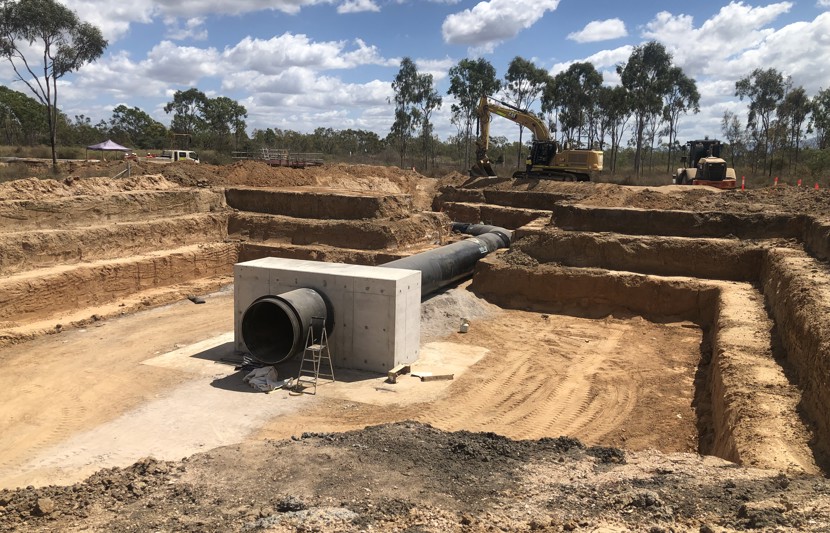 Completed Thrust Block 20250904