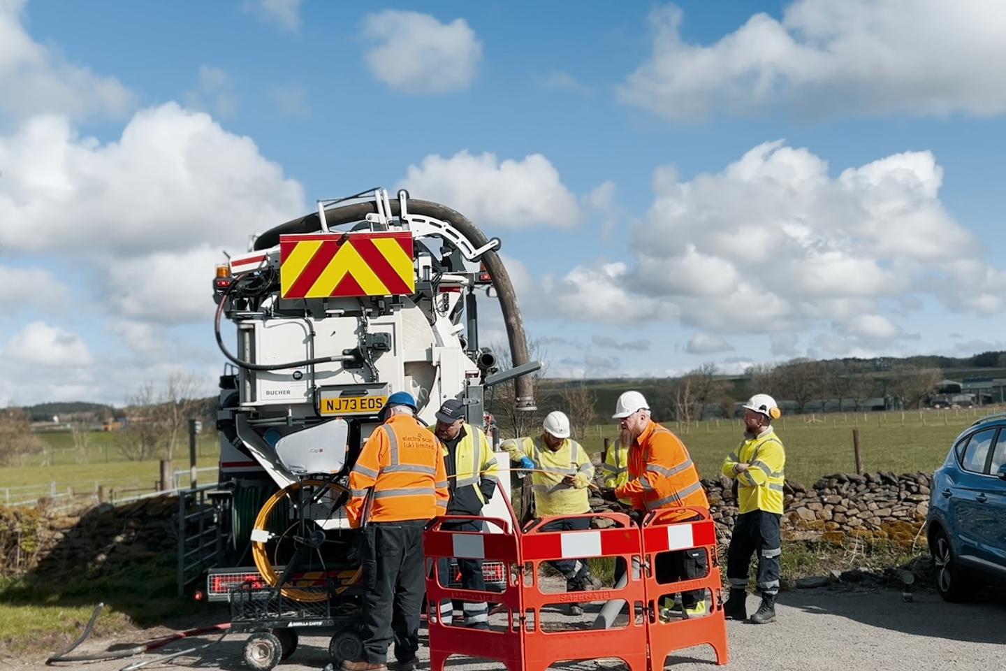 Infiltration Reduction - Wide Truck Shot