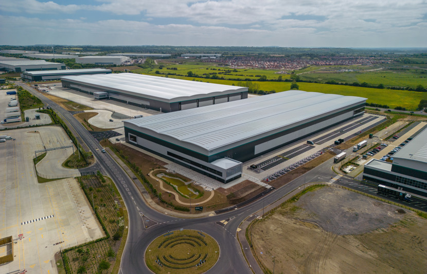 Aerial view of DIRFT infrastructure