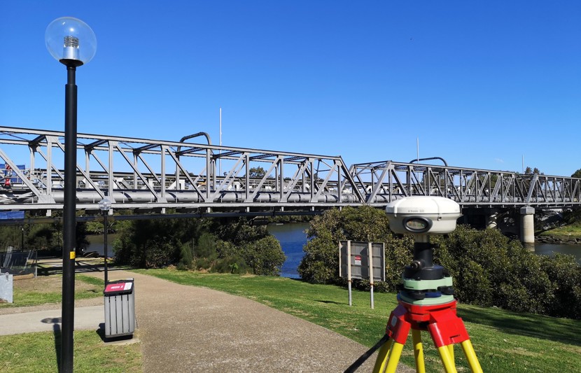 Survey Bridge Parramatta Sydney Metro
