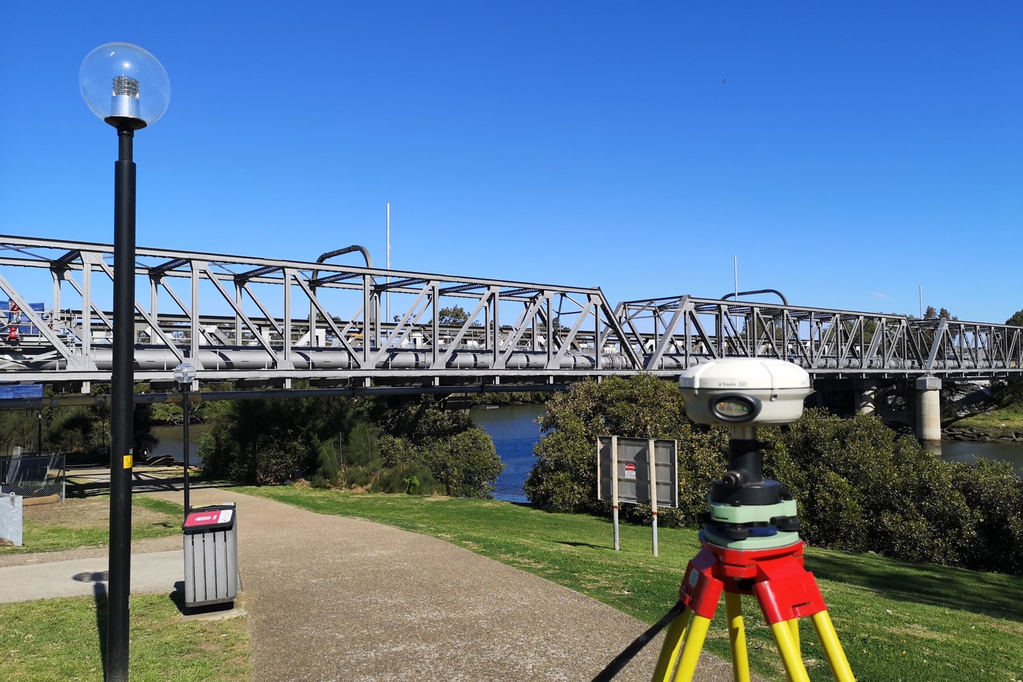 Survey Bridge Parramatta Sydney Metro