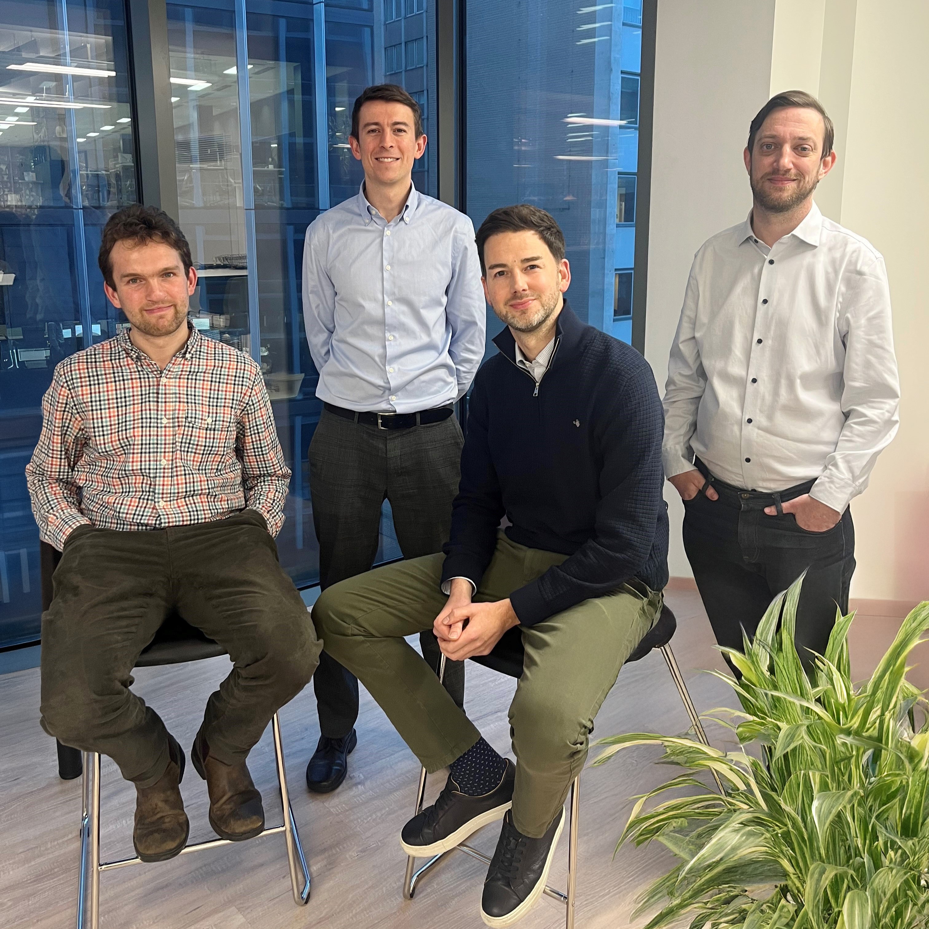 Four members of RPS Planning team in the Birmingham office. 