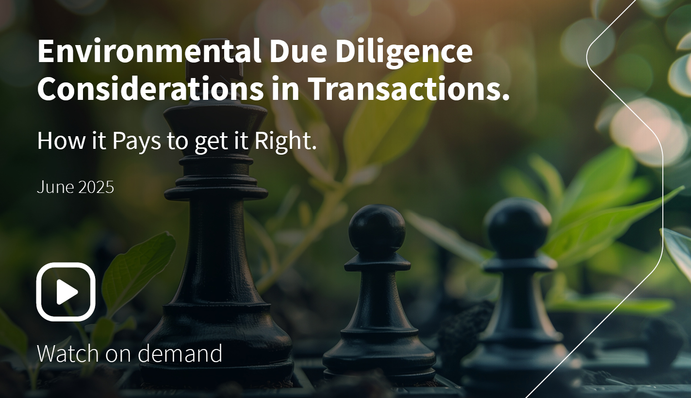 Leading Minds Webinar Video Tile Environmental Due Diligence V2